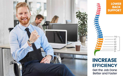 BackEase - Back Brace for Lower Back Pain
Lumbar Support for Heavy Lifting Men Women
Breathable Waist Support Relief Sciatica