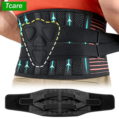 BackEase - Back Brace for Lower Back Pain
Lumbar Support for Heavy Lifting Men Women
Breathable Waist Support Relief Sciatica
